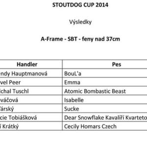 A-frame suky nad 37 cm